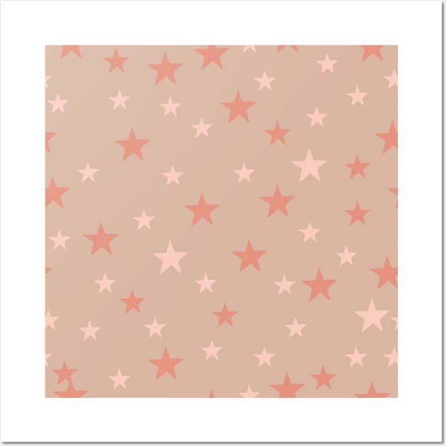 Star Pattern Wall Art by Kristina Stellar Scandinavian Land